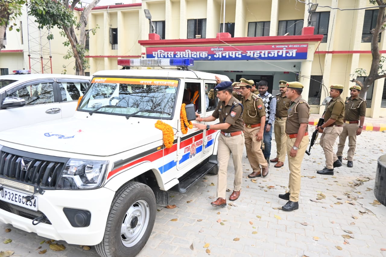 मुख्य आरक्षी चालक का पुलिस कार्यालय में सम्मान व विदाई कार्य्रकम का हुआ आयोजन