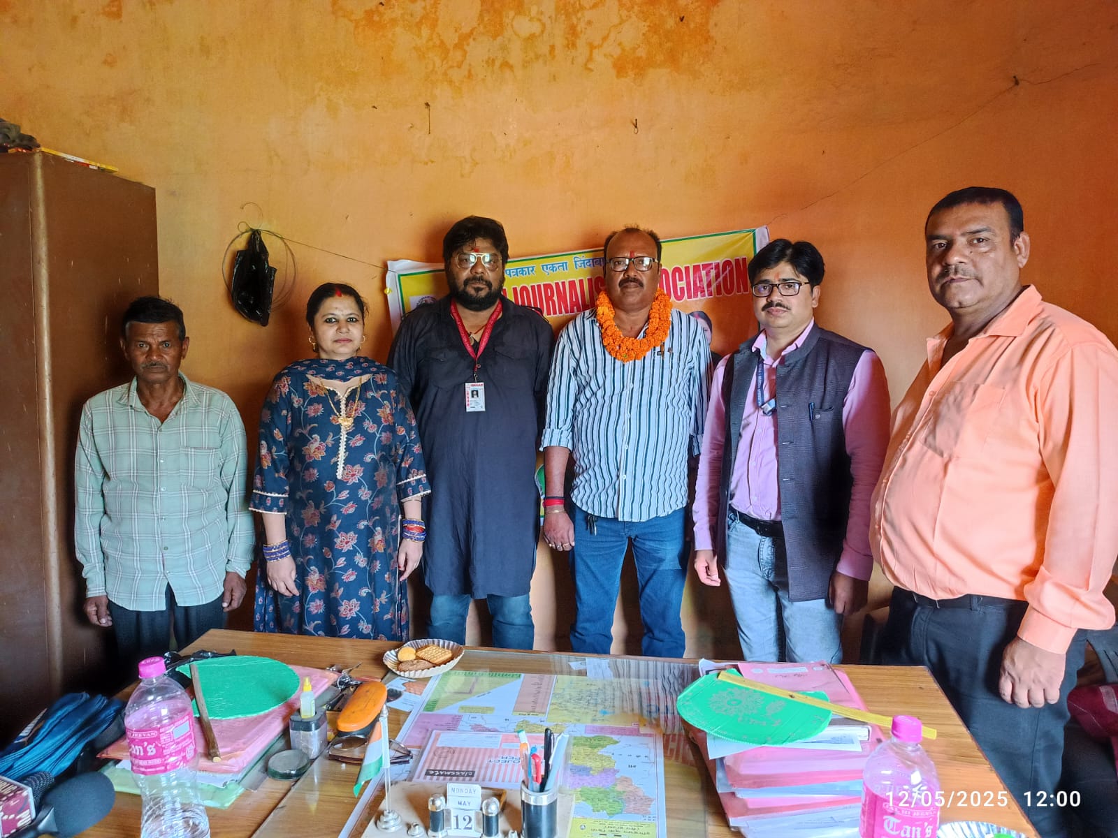 सुजीत सिन्हा को सर्व सम्मति से इंडियन जर्नलिस्ट एसोसिएशन रामगढ़ इकाई का जिला अध्यक्ष बनाया गया