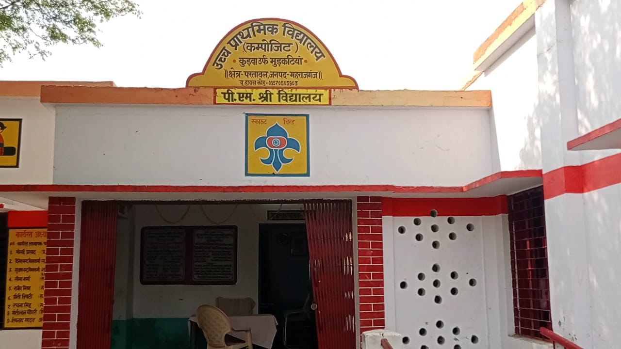 श्यामदेउरवा क्षेत्र के तीन विद्यालयों में एक ही रात चोरी  फाटक की कुंडी टूटी, रसोईघर से सिलेंडर–राशन और मोटर तक गायब