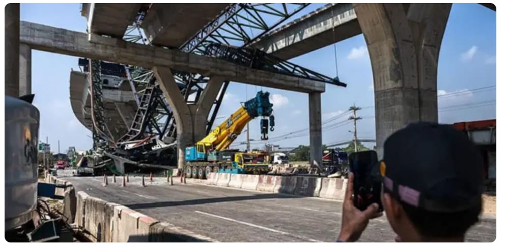 थाईलैंड में एक और क्रेन एक्सीडेंट, 2 की मौत