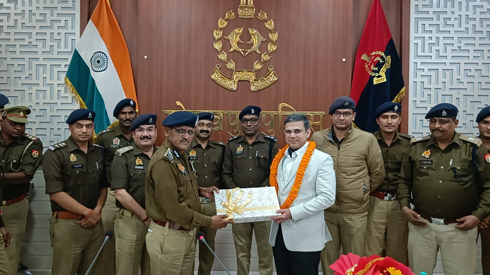 कानून-व्यवस्था का सेनापति विदा—राज करन नय्यर की विदाई में एकजुट दिखा पूरा पुलिस महकमा